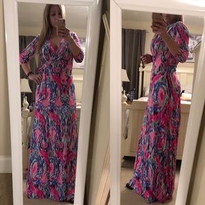 Lily Pulitzer Maravista Wrap Maxi